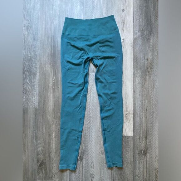 Alphalete Amplify High Rise Legging Ocean NEW Teal Small - Picture 4 of 14